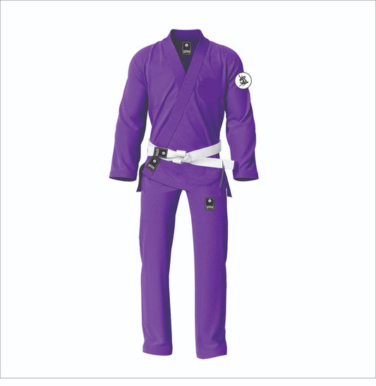 Limited edition purple Jiu-Jitsu gi with Sahib monogram