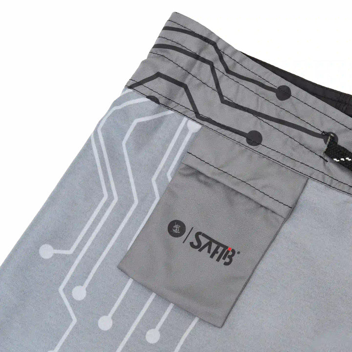 Sahib men's fight shorts – left profile MMA shorts for training & grappling