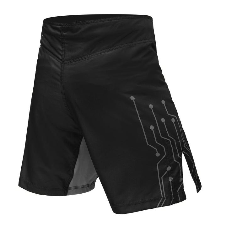 Back view of Sahib Artificial Series MMA Shorts with sublimated print