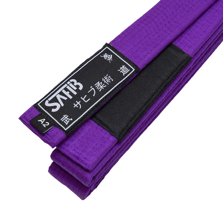 Purple Brazilian Jiu Jitsu Belt – Sahib® Heavy-Duty 6mm