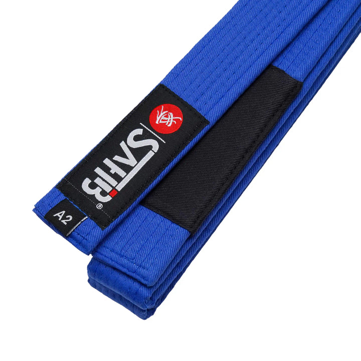 Blue BJJ Belt by Sahib® – Competition-Ready Brazilian Jiu Jitsu Belt