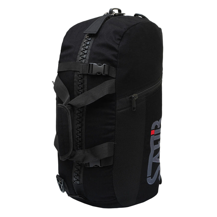 Top compartment open on Sahib® BJJ gym bag – spacious and organized martial arts duffel UAE