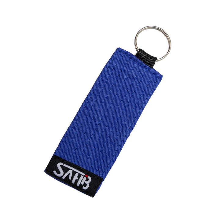 Blue belt keychain for Brazilian jiu-jitsu and karate – Martial arts gift from Sahib