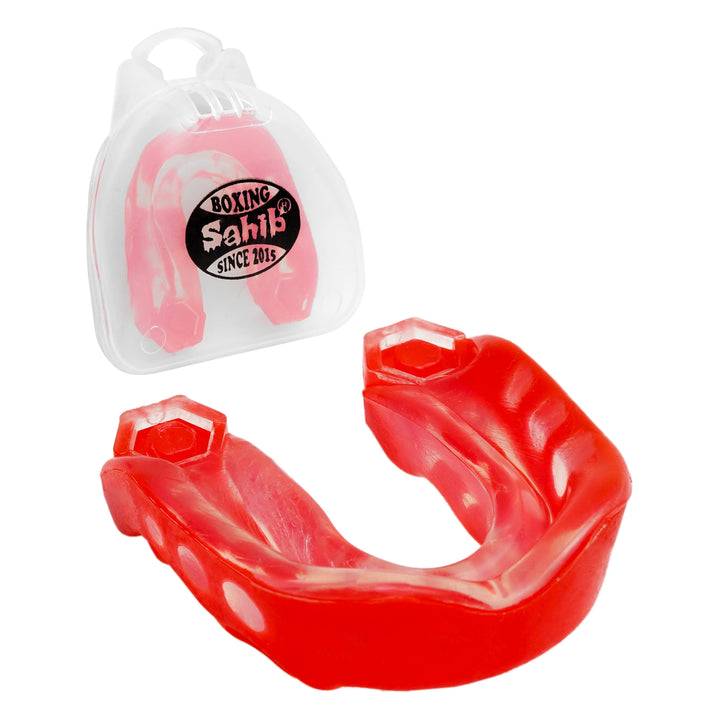 Boil and bite custom gel mouthguard for personalized protection