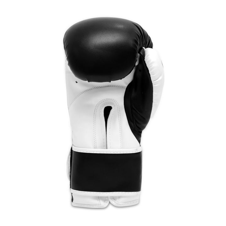 Close-up of black glove – premium stitch work and moisture-wicking interior