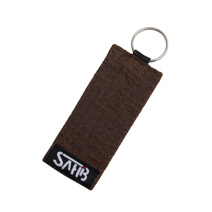 Brown belt keychain for advanced martial arts ranks – Sahib belt accessory