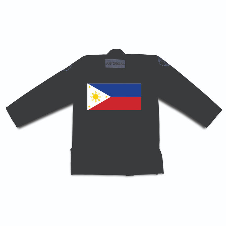Sahib Personalized BJJ Gi – Philippines Flag Back Patch Design”
