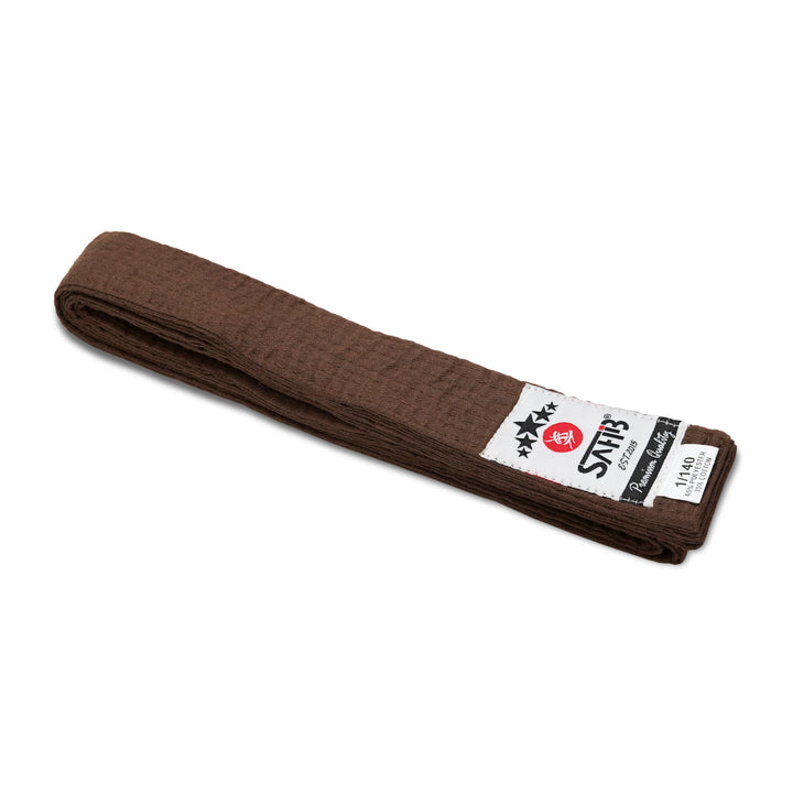 Sahib® Brown Karate Belt – Durable Rank Belt for Karate and Judo Grading
