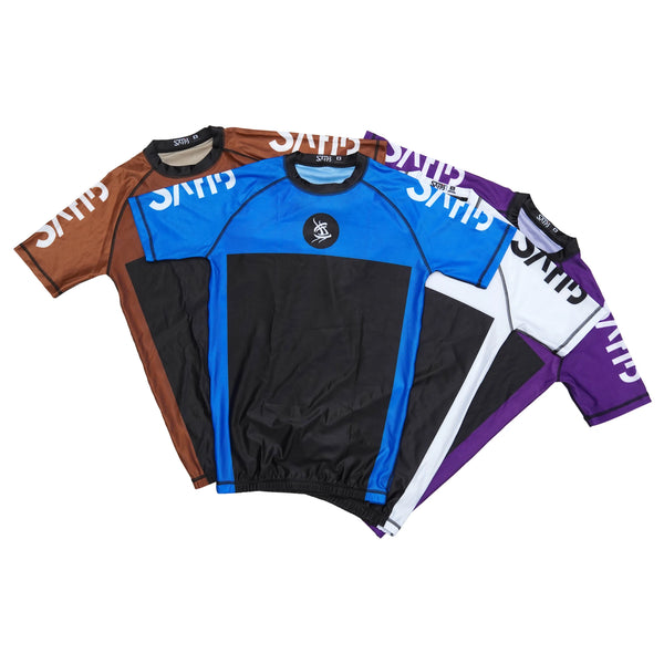 Sahib® No-Gi Ranked Rashguard full collection poster – unisex performance gear for all belt levels
