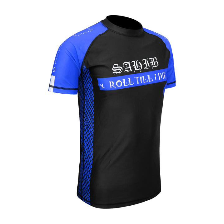 Sahib Roll Till I Die Rashguard – Blue Belt Right Side