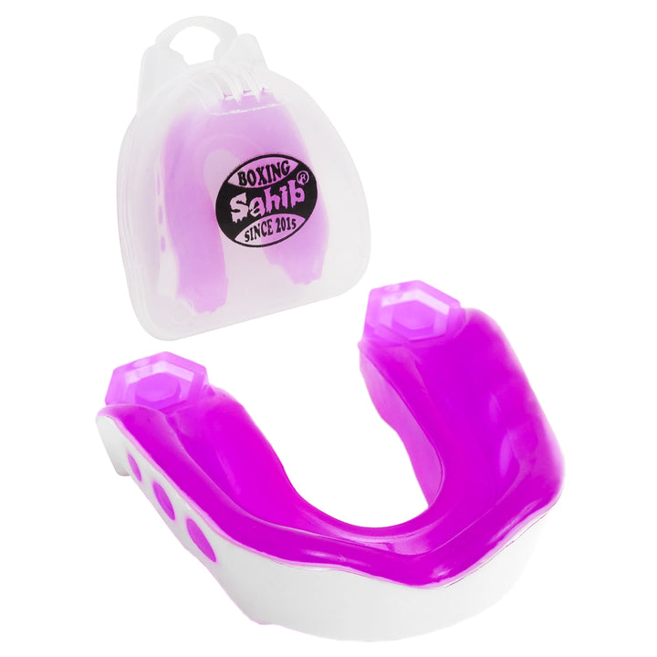 Shockproof sports mouthguard for sparring, grappling, and football